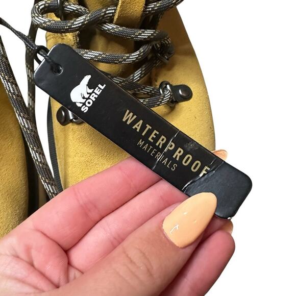 Sorel Women's HI- Line Hiker Boots Size 9  Lace Up Boots Rugged Sole NEW - Picture 5 of 8